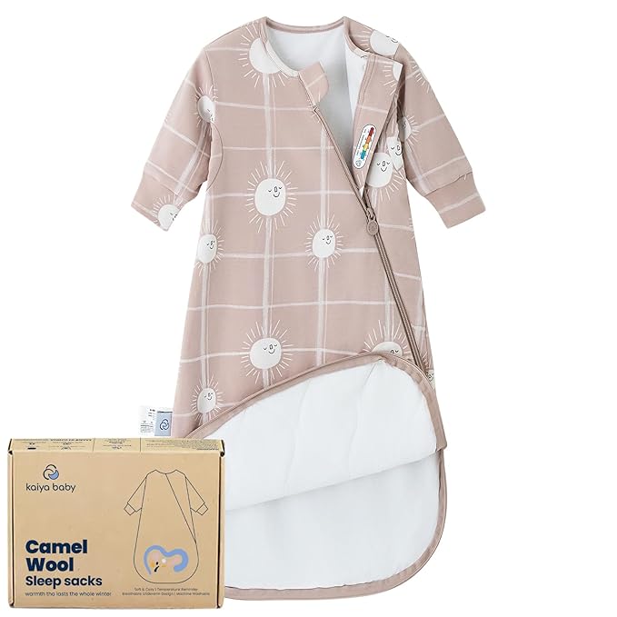Unisex Sleeping Bag for Babies and Toddlers 1.0 Tog Sleep Sack 18-36 Months, Newborn Sleep Sack, Wearable Blanket Baby, Sleep Sack with Sleeves, Gifts for Baby