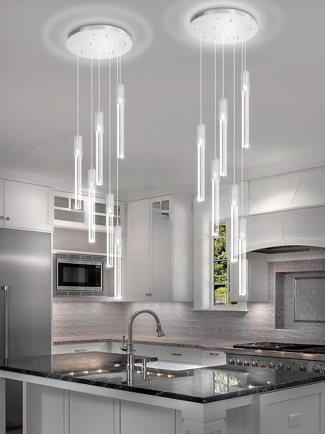 Flashing God 6-Lights Modern Crystal Chandelier
