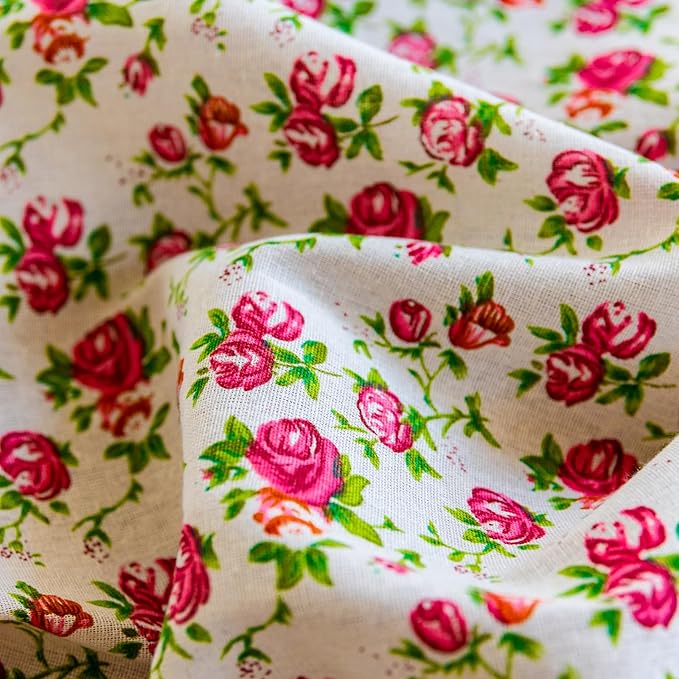 ENJOYBRIDAL Floral 84 Inch Curtains for Living Room Bedroom Drapes Farmhouse Vintage Semi Sheer Floor Length Window Curtains 2 Panel Sets Boho Cute Rustic Dining Room Rod Pocket Window Treatments