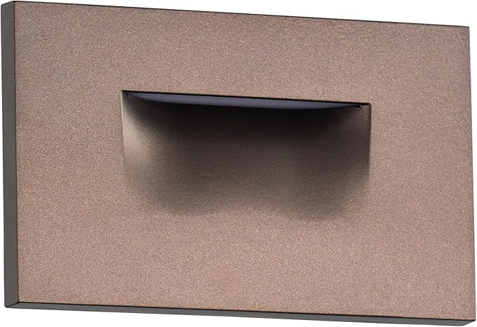 Builder Essentials Indoor or Outdoor 120V Input LED Step or Patio Deck Light