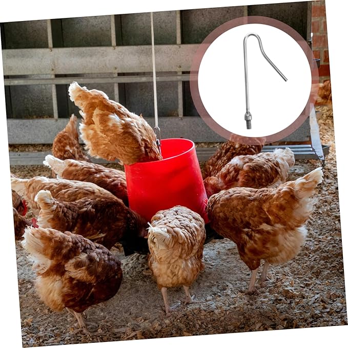 Heavy Duty Chicken Picker Hook Pole Durable Poultry Catching Tool for Efficient Handling of Chickens Ducks and Geese Farms Versatile Design for Easy Use Chicken