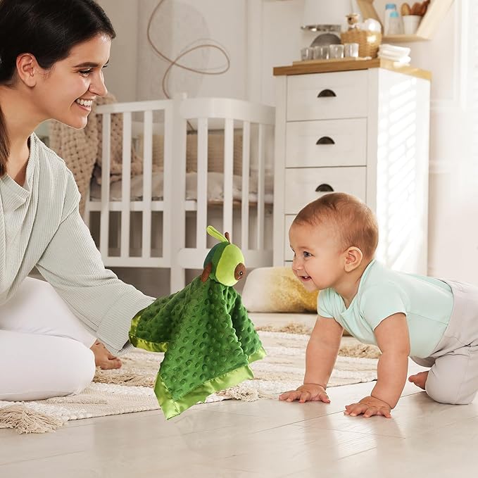Baby Security Blanket Loveys for Babies Stuffed Animal Snuggle Toy Gifts for Baby Girls and Boys Newborn
