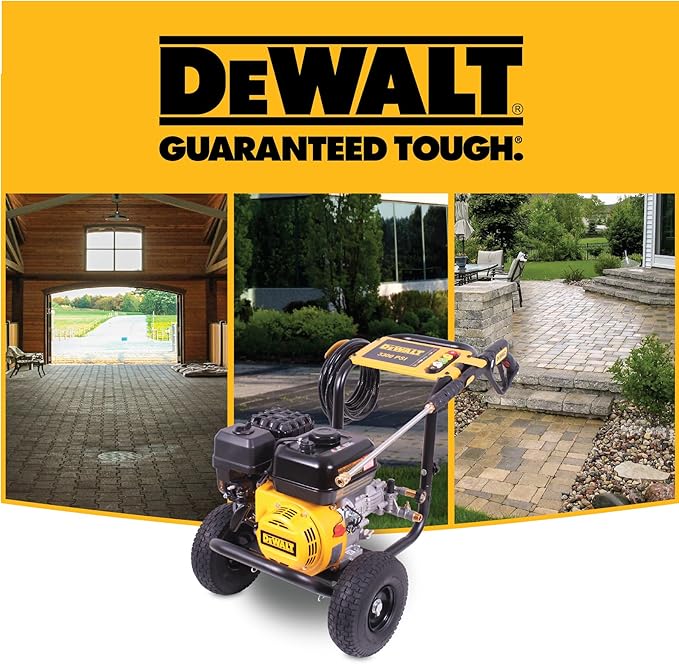 Dewalt 61147S 3300 PSI 2.4 GPM Gas Cold Water Pressure Washer
