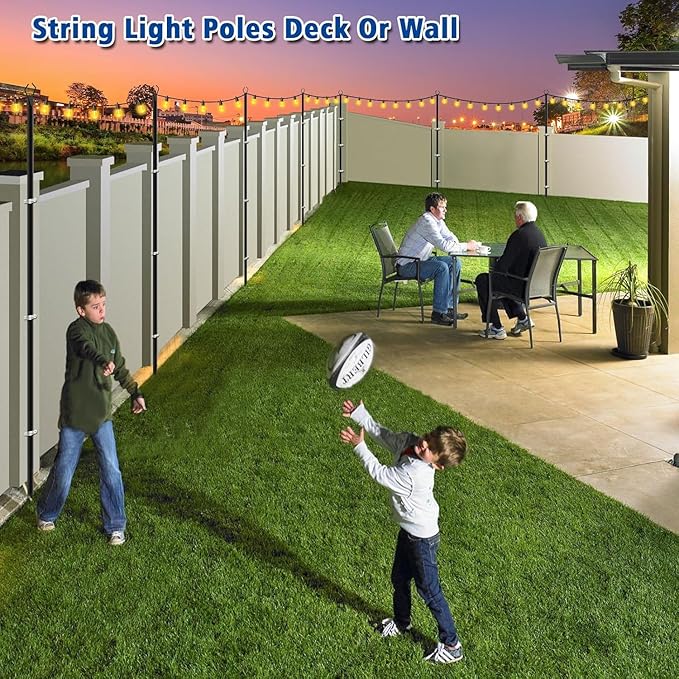 10 Pack 10Ft String Poles, Poles