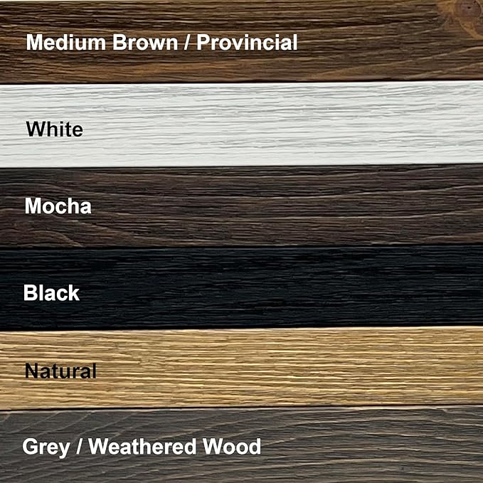 joelsantiques - 30 Inch Wooden Floating Shelves for Wall - 30x6x2 in - Made of Natural Wood - Long Heavy Duty Rustic Wall Shelves for Bedroom - Perfect for Living Room, Kitchen - Gray, Grey