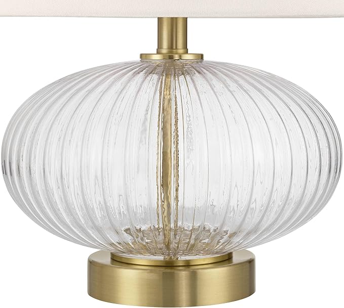 360 Lighting Darrah 20" High Small Mid Century Modern Accent Table Lamp USB