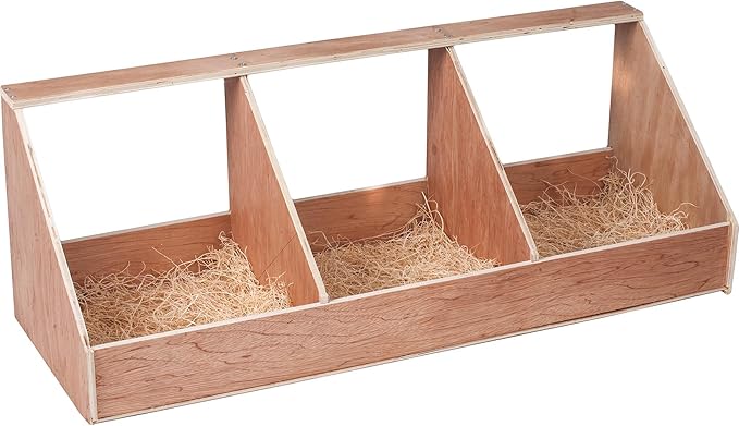 Precision Pet 7029288 Triple Nesting Box, Brown