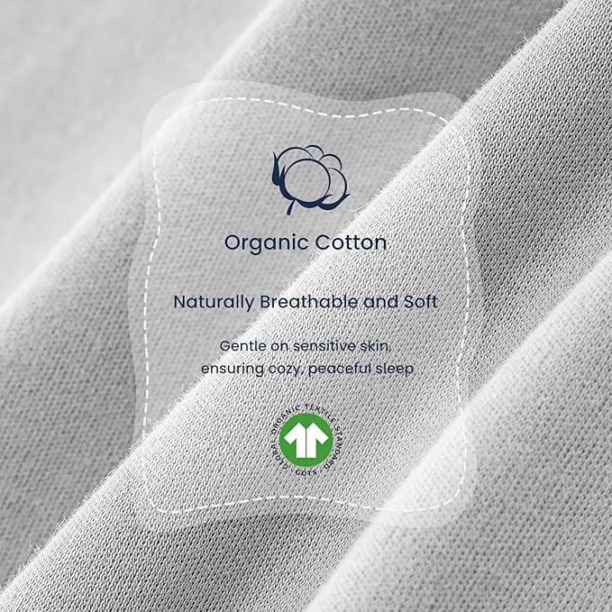 Unisex Sleeping Bag for Babies and Toddlers 1.0 Tog Sleep Sack 6-18 Months, Newborn Sleep Sack, Wearable Blanket Baby, One Piece Long Sleeves, Gifts for Baby