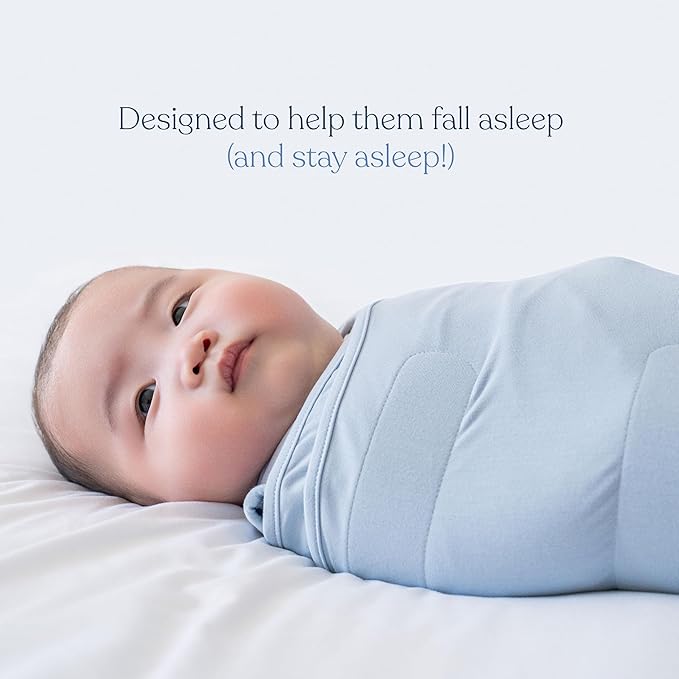 HALO SleepSack SuperSoft Swaddle, Cozy Bamboo Viscose, 3-Way Adjustable Swaddle, 2 Way Zipper, 2 TOG