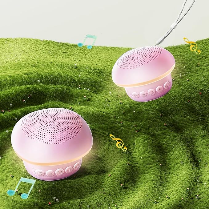 Portable White Noise Sound Machine for Baby Adults, 20 Soothing Sound & 30-Level Volume, 48H Runtime with 30/60/90min Timer, Memory Recall, Soft Night Light for Sleep, Home, Travel, Easy to Pocket
