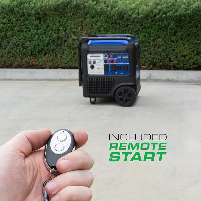 DuroMax XP11000iHT 11,000-Watt Tri Fuel Portable Digital Inverter Generator - Gas, Propane & Natural Gas, Remote Electric Start, Whole Home Power Backup, Transfer Switch Ready, RV & Emergency Ready