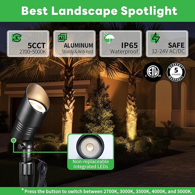 Landscape Spotlights Low Voltage
