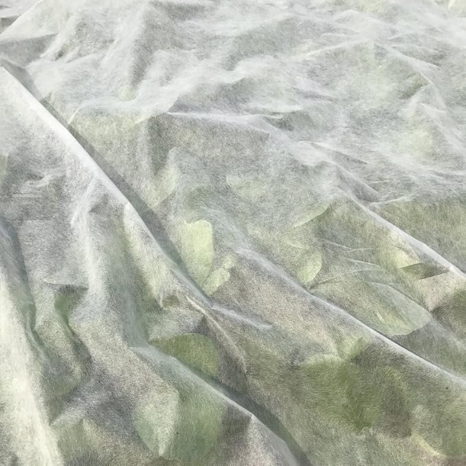 Agfabric Plant Covers Freeze Protection Floating Row Covers 5'x15' 0.9oz Plant Covers Freeze Sun Protection,Frost Cloth for Vegetables,White