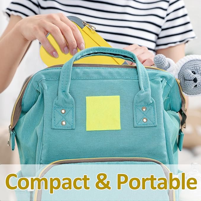 Baby Grooming Kit, Infant Safety Care Set with Hair Brush Comb Nail Clipper Nasal Aspirator,Baby Essentials Kit for Newborn Girls Boys (Yellow)