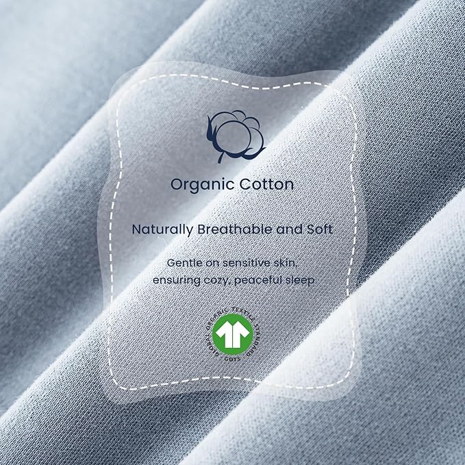 kaiya baby Unisex Sleeping Bag for Babies and Toddlers 2.5 Tog Sleep Sack, Long Sleeve Sleep Sack, Wearable Blanket Baby