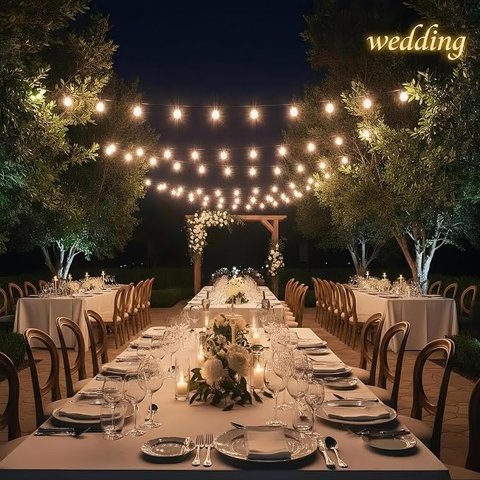 RTTY 100FT All-Purpose Outdoor String Lights