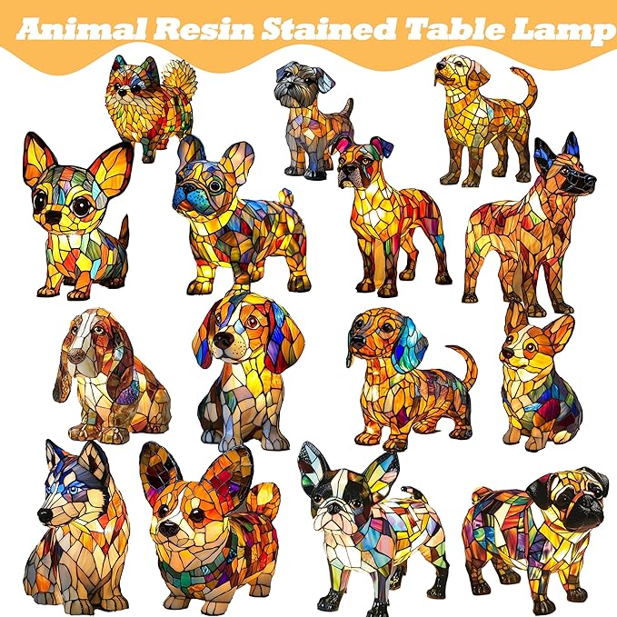 Corgi Lamp & Dog Breed Night Lights