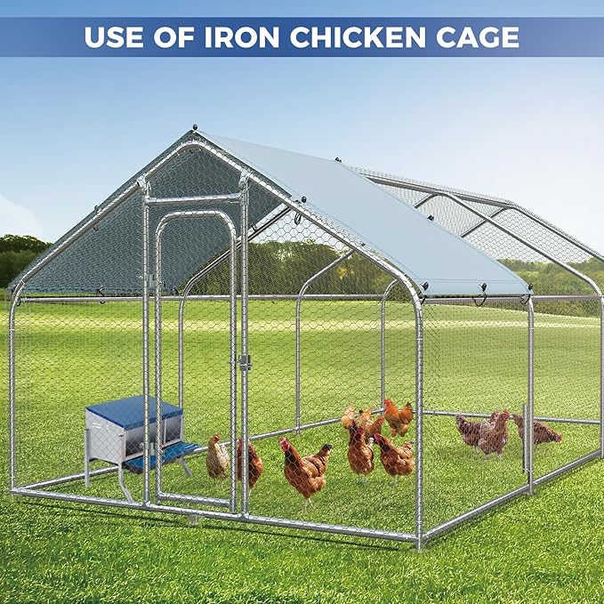 3-Hole Chicken Nesting Box, Roll Away Nest with Removable Tray, Easy Egg Collection & Cleaning, Wall-Mount Nesting Boxes for Hens, Chicken Coop - Blue